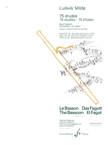 75 Études. Volume 2, op. 26 : 25 études de concert Visual